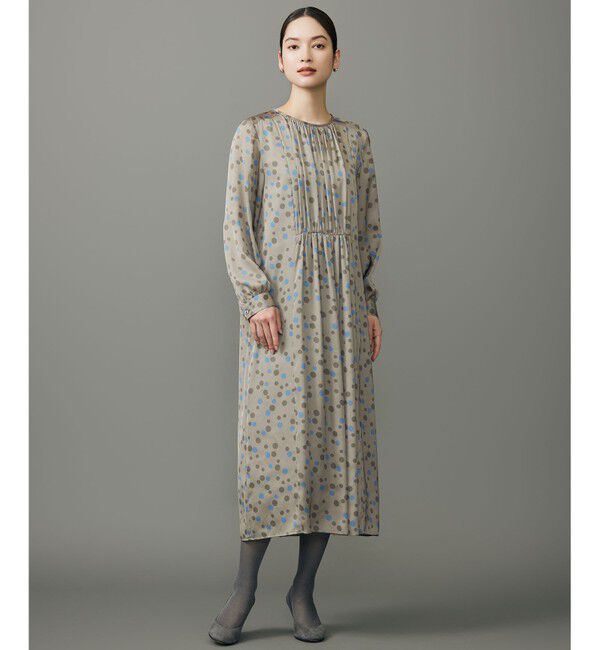 自由区「マルチポルカドットプリント ワンピース」|ワンピース|