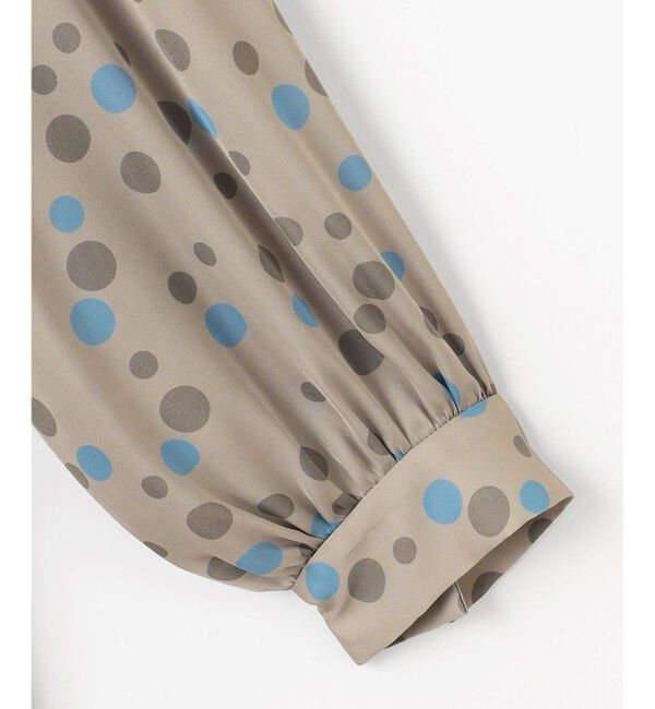 自由区「マルチポルカドットプリント ワンピース」|ワンピース|