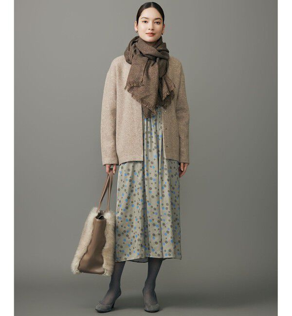 自由区「マルチポルカドットプリント ワンピース」|ワンピース|