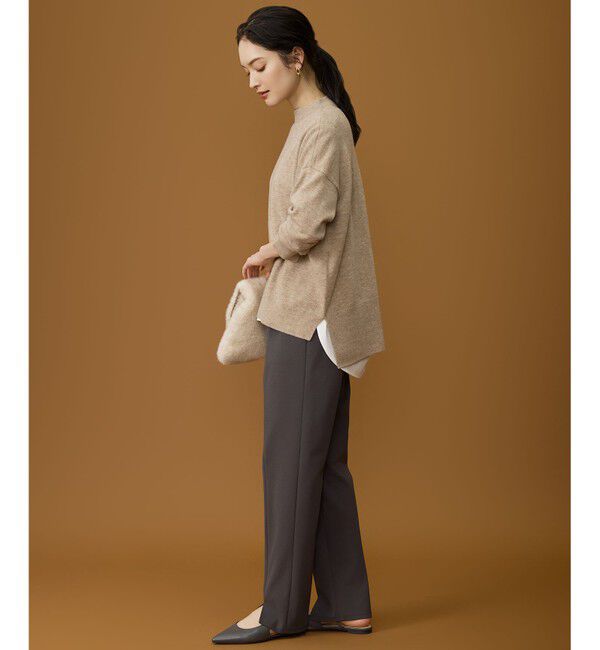 自由区「【SHIHOさん着用】ジョーゼットニット パンツ」|その他|