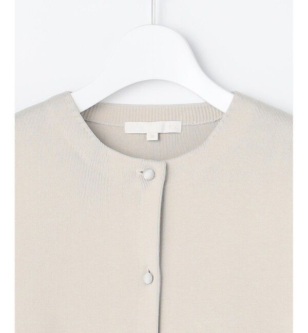 自由区「【SHIHOさん着用】ジャカードコンビ カーディガン」|カーディガン|