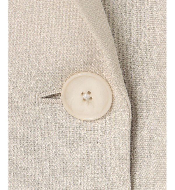 自由区「【セットアップ対応】リネンライクシンセティックテーラード ジャケット」|テーラードジャケット|