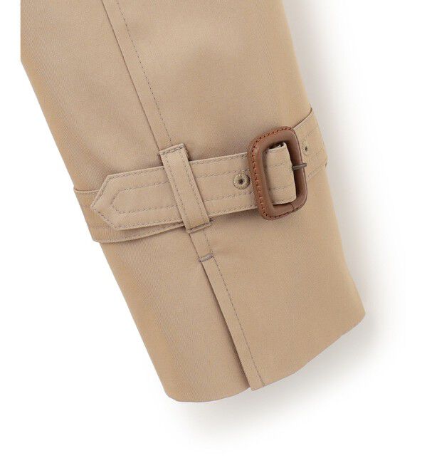 23区「コットンポリエステルギャバジン ロング トレンチコート」|トレンチコート|