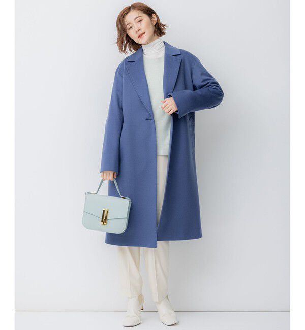 23区「【滝沢眞規子さん着用】ウールカシミヤビーバー チェスター コート」|チェスターコート|