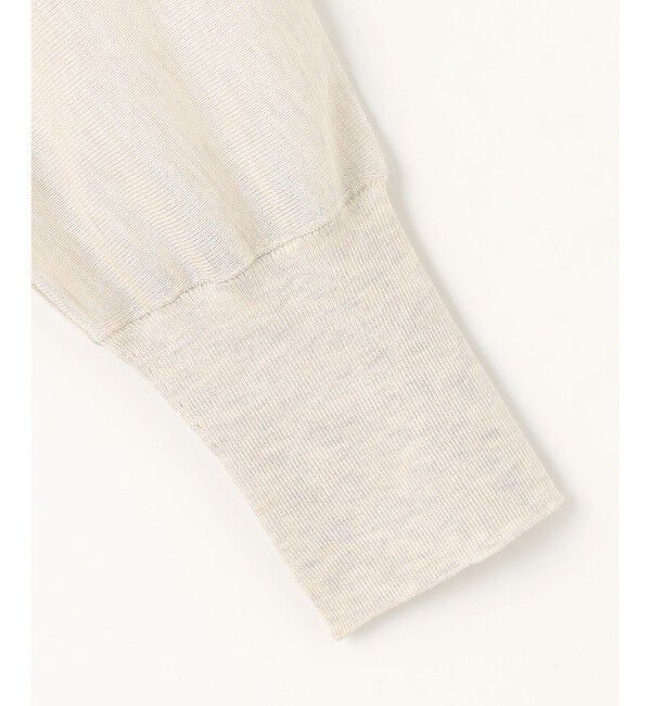 23区「【新色追加】シャイニーシアー ニット カーディガン」|カーディガン|