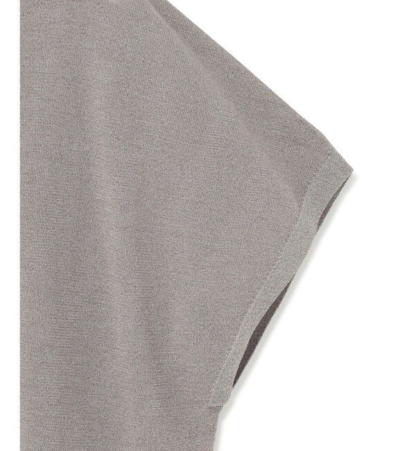 23区「【洗える】クリスピーシアールレックス フレンチスリーブ プルオーバー」|ニット・セーター|