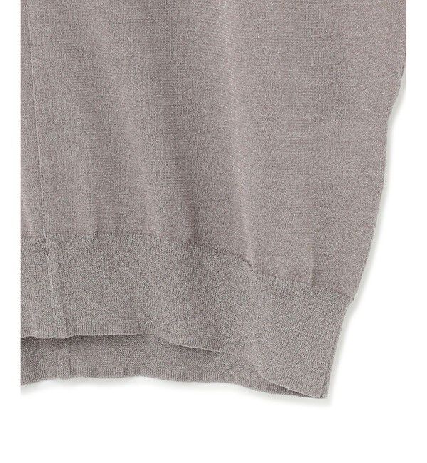 23区「【洗える】クリスピーシアールレックス フレンチスリーブ プルオーバー」|ニット・セーター|