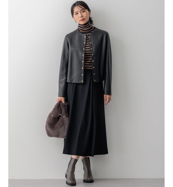 23区「【見上愛さん着用/VERY11月号掲載/新色追加】サイドゴア ブーツ」|ショートブーツ|