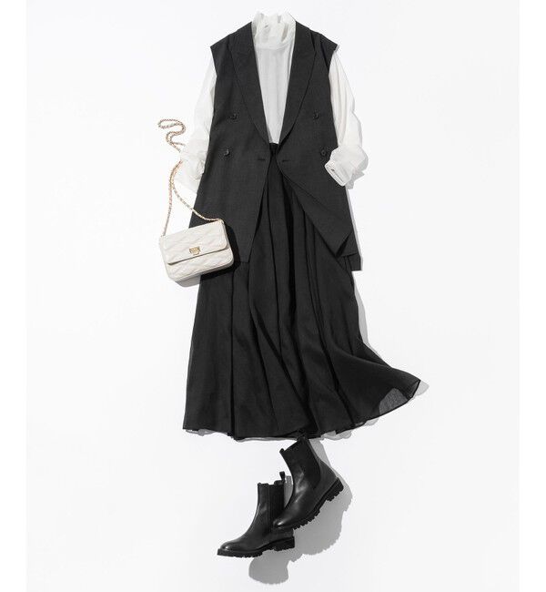 23区「【見上愛さん着用/VERY11月号掲載/新色追加】サイドゴア ブーツ」|ショートブーツ|