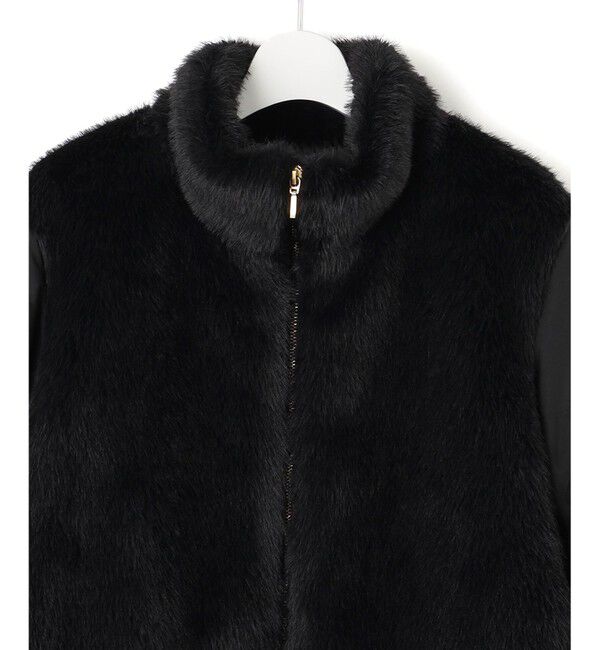 23区「ECOPEL エコファーコンビ ダウンコート」|ダウン|