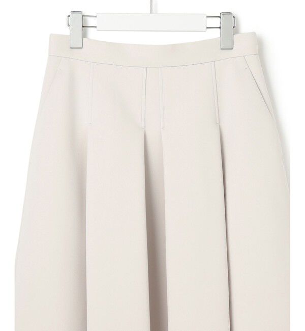 23区「【洗える】ネオプレーンジャージー タック スカート」|スカート|