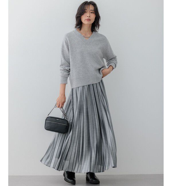 23区「レザー スタッズ ショルダーバッグ」|ショルダー・メッセンジャー|