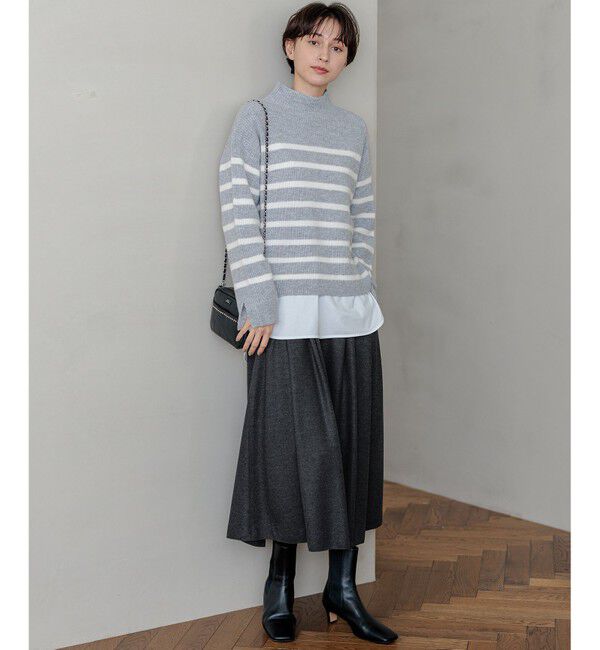 23区「レザー スタッズ ショルダーバッグ」|ショルダー・メッセンジャー|