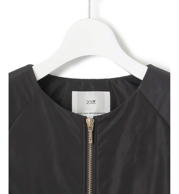 23区「【23区&times;Oggiコラボ /撥水加工】中綿 パディングタフタ ジャケット」|ダウン|