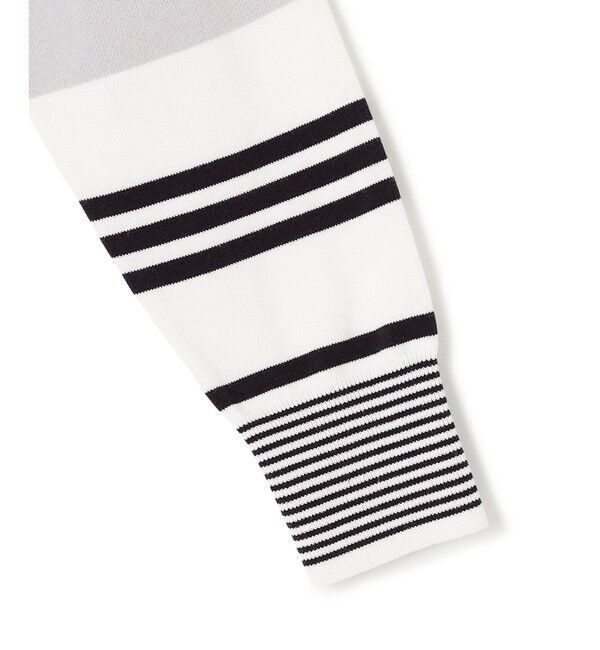 23区「【洗える】コットンポリエステルストレッチ オーバーサイズ ニット」|ニット・セーター|