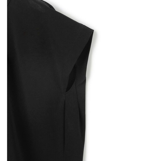 23区「【接触冷感/洗える】ツイストコットンプレーティング タックデザイン カットソー」|Tシャツ・カットソー|