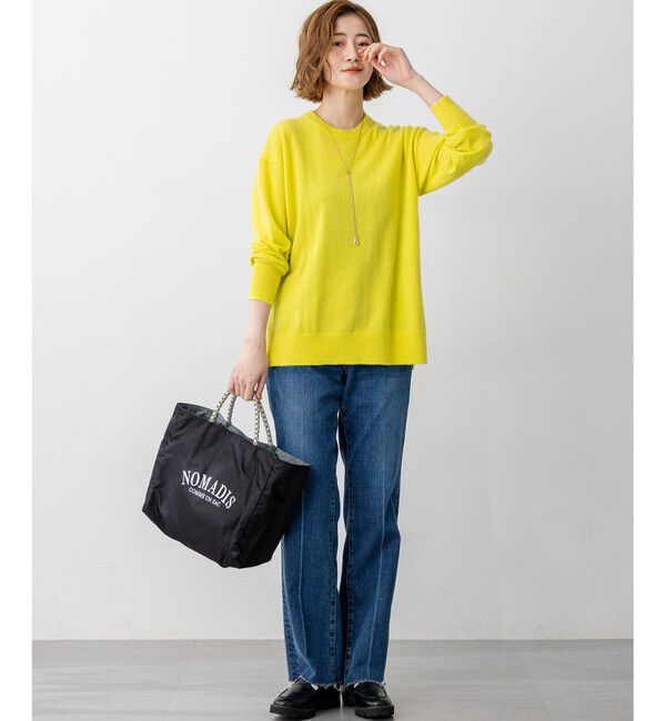 23区「【見上愛さん着用/Oggi・STORY掲載】ピュアカシミヤ クルーネック ニット」|ニット・セーター|