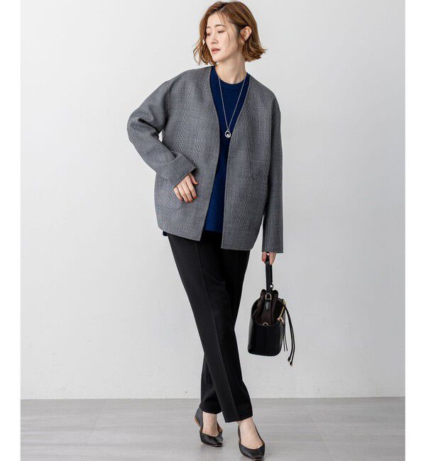 23区「【見上愛さん着用/Oggi・STORY掲載】ピュアカシミヤ クルーネック ニット」|ニット・セーター|