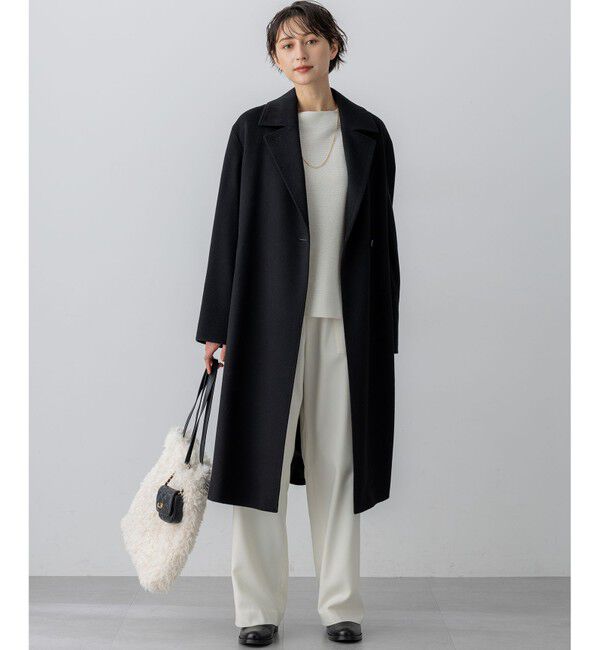 23区「MTRカシミヤビーバー チェスター コート」|チェスターコート|