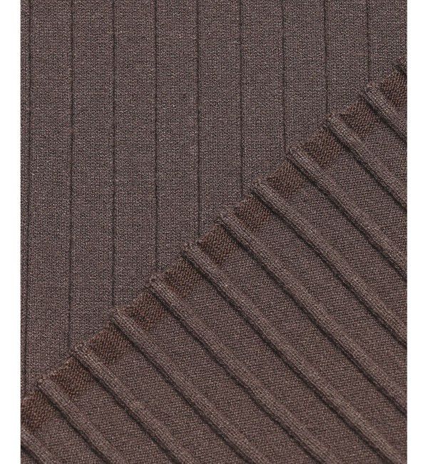 23区「ワイドリブ ポロニット」|ニット・セーター|