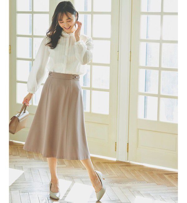 ANY SIS「【セットアップ対応】褒めらレディフレア スカート」|スカート|
