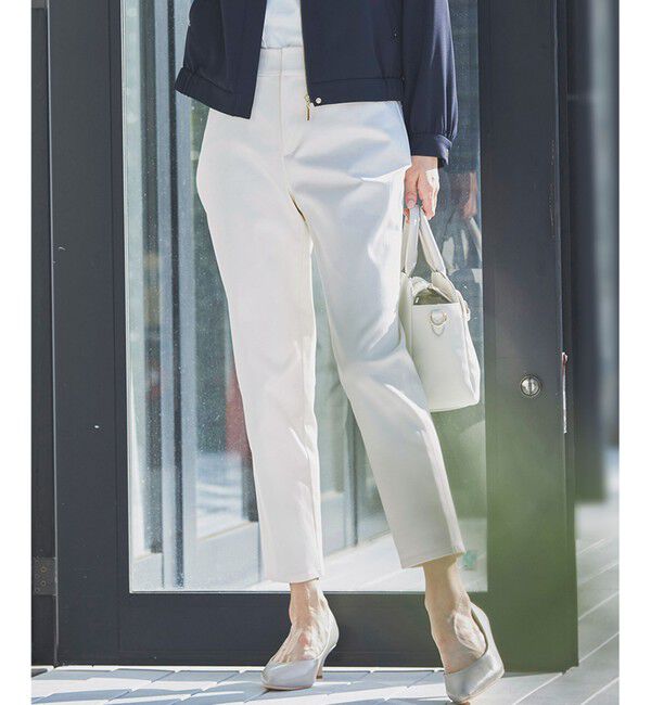 ANY SIS「【撥水機能】サテンストレッチビューティー パンツ」|その他|オフ