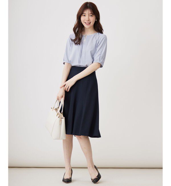 any SiS「【UVカット / 接触冷感 / 吸水速乾】スマートビューティストレッチ フレアスカート」|スカート|