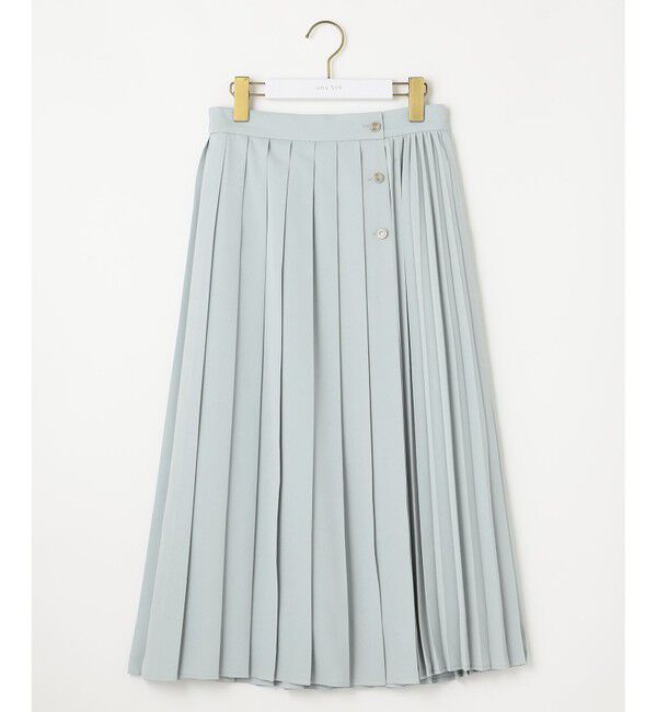 any SiS「【洗える】ダブルプリーツコンビ スカート」|スカート|