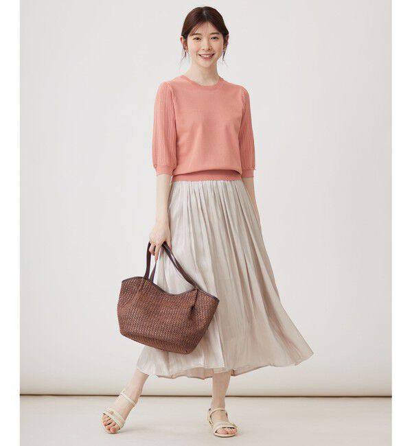 any SiS「【洗える】オーロラギャザー スカート」|スカート|