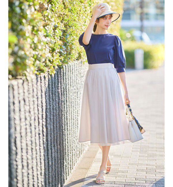 any SiS「【2WAY】ライトチュールリバーシブル スカート」|スカート|ｱｲﾎﾞﾘｰ