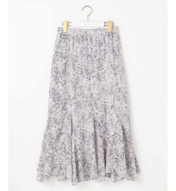 ANY SIS「【2SET】コンパクトトップス&times;ミスティプリントスカート セットアップ」|スーツ|