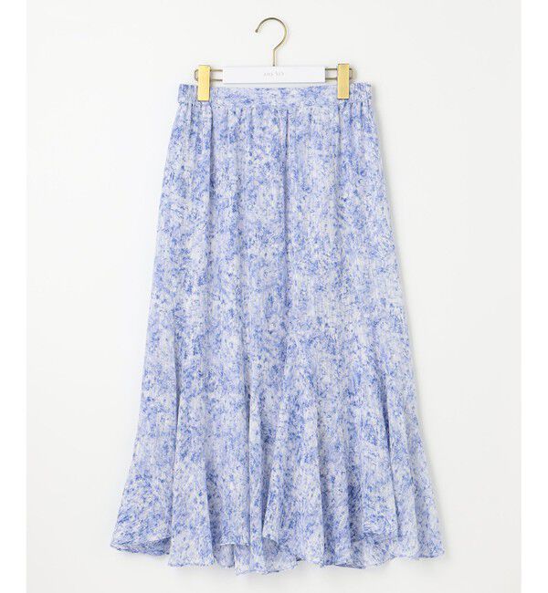 ANY SIS「【2SET】コンパクトトップス&times;ミスティプリントスカート セットアップ」|スーツ|