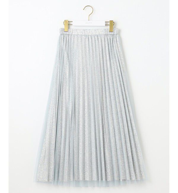 any SiS「【洗える】チュールレイヤードプリーツ スカート」|スカート|