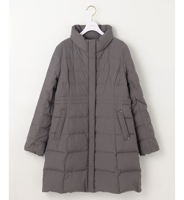 ANY SIS「【撥水・洗える】美シルエットスタンドロング ダウン」|ダウン|