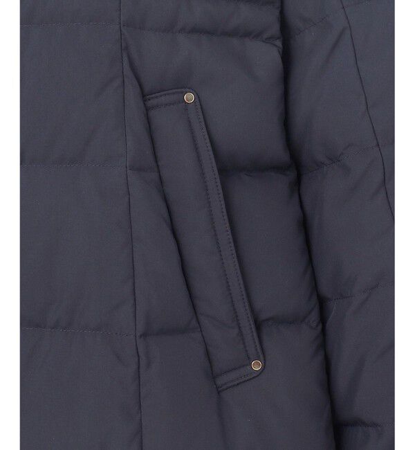 ANY SIS「【撥水・洗える】美シルエットスタンドロング ダウン」|ダウン|