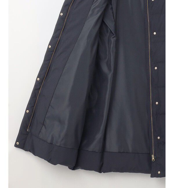 ANY SIS「【撥水・洗える】美シルエットスタンドロング ダウン」|ダウン|