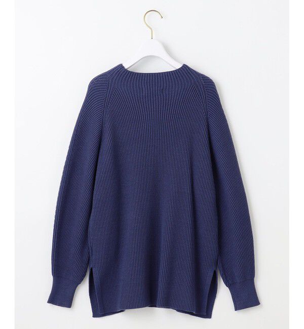 ANY SIS「【洗える・セットアップ可】アンチピリング変形畔 ボトルネック ニット」|ニット・セーター|