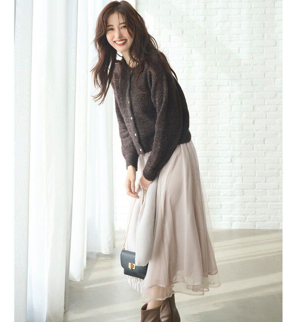 ANY SIS「【洗える】ラッセルチュールマチ スカート」|スカート|