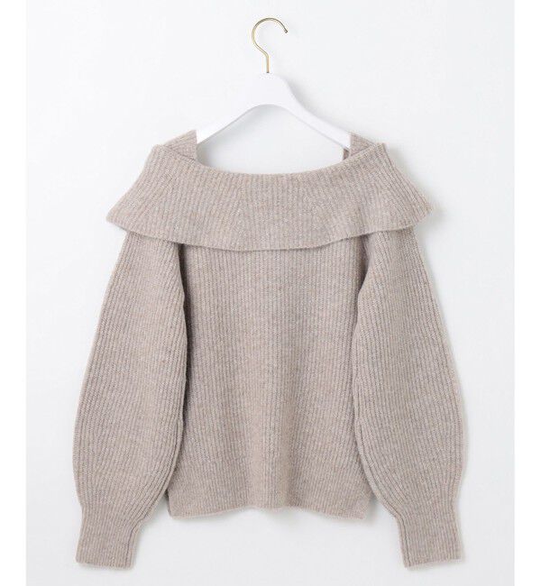 any SiS「【洗える】オフショル ニット」|ニット・セーター|