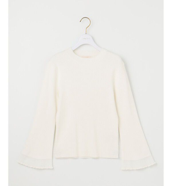 ANY SIS「【洗える】シアーディテール ニット」|ニット・セーター|