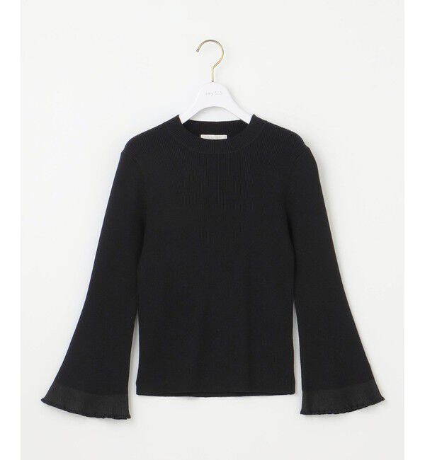 ANY SIS「【洗える】シアーディテール ニット」|ニット・セーター|