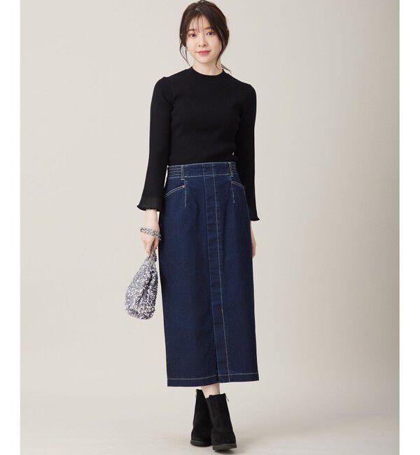 ANY SIS「【洗える】シアーディテール ニット」|ニット・セーター|