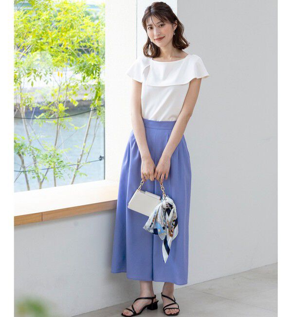 ANY SIS「ケープディテール カットソー」|Tシャツ・カットソー|