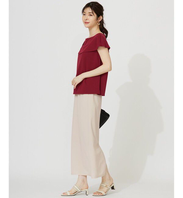 ANY SIS「ケープディテール カットソー」|Tシャツ・カットソー|