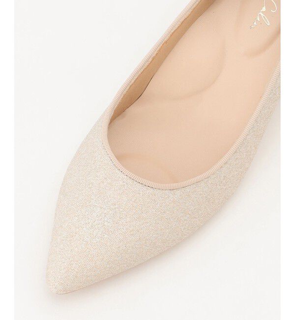 ANY SIS「【23.0cm~24.0cm】ラメローヒール パンプス」|パンプス|