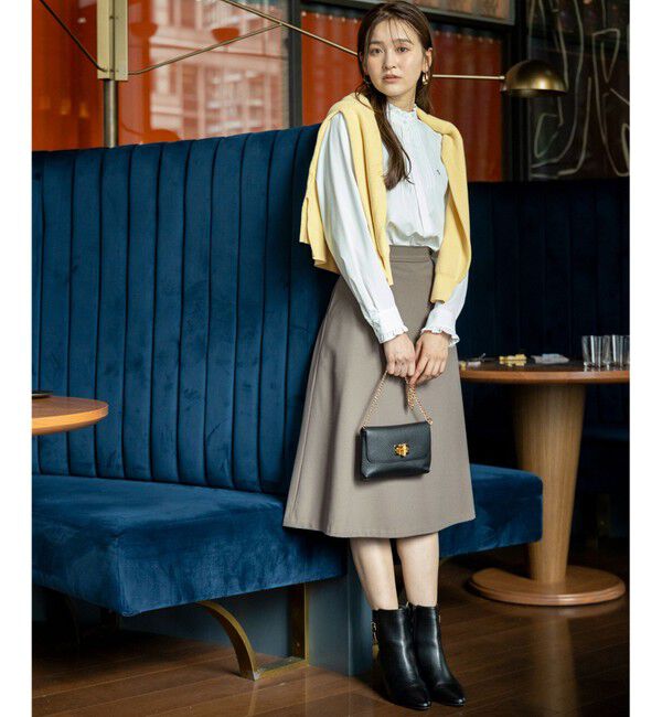 ANY SIS「ビューティサーモ2WAYストレッチ フレアスカート」|スカート|