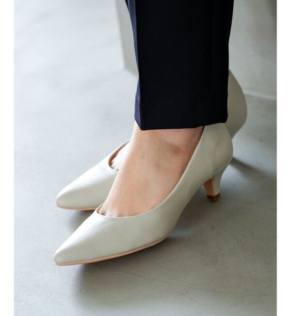 ANY SIS「【22.5~24.5cm】ローヒールレディライク パンプス」|パンプス|