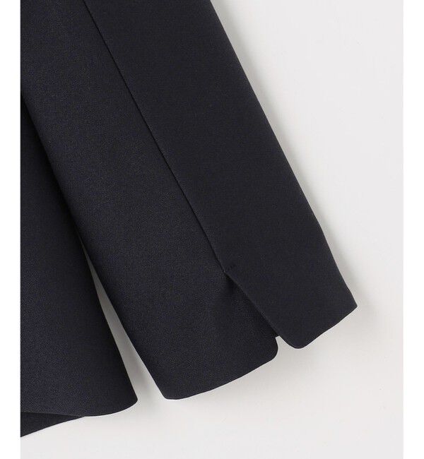 ANY SIS「褒めらレディストレッチ カラーレス ジャケット」|ノーカラージャケット|