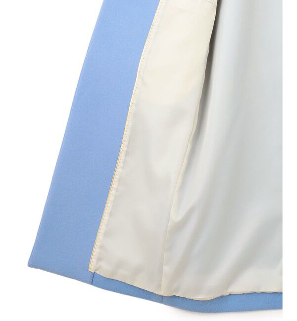 BEIGE,「PASSY / ノーカラーロングコート」|ノーカラーコート|