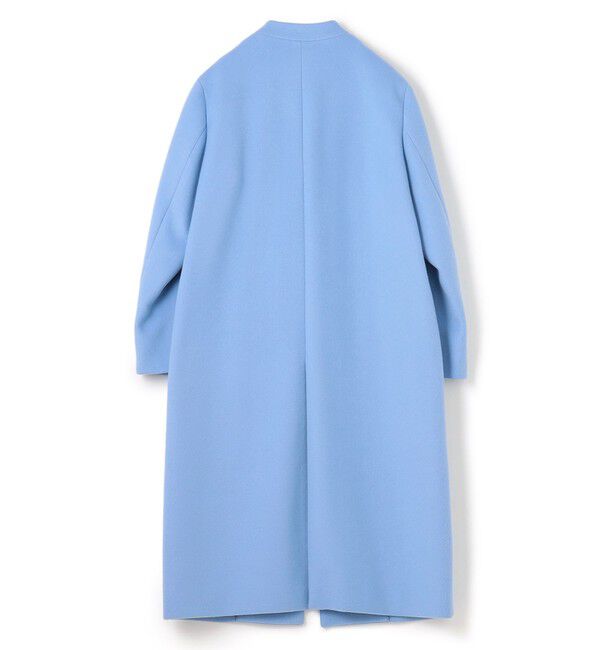 BEIGE,「PASSY / ノーカラーロングコート」|ノーカラーコート|